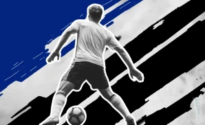 a san jose earthquakes soccer player dribling 